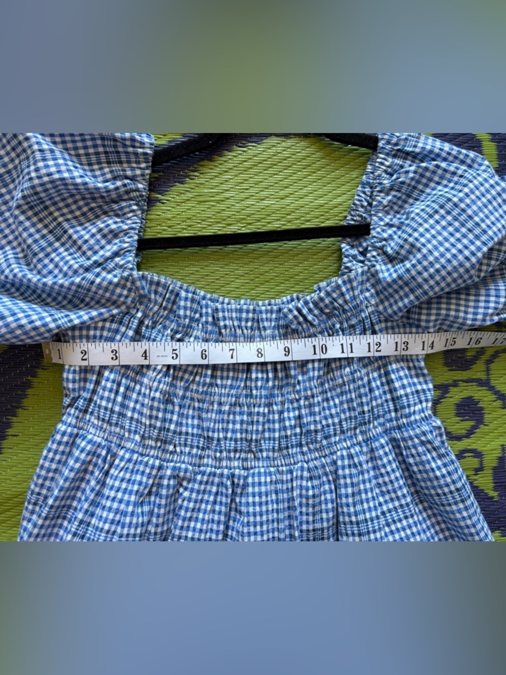 Ever New Andie Puff Sleeve Mini Dress Playful feminine Dress Size 8 Cotton - Picture 11 of 12